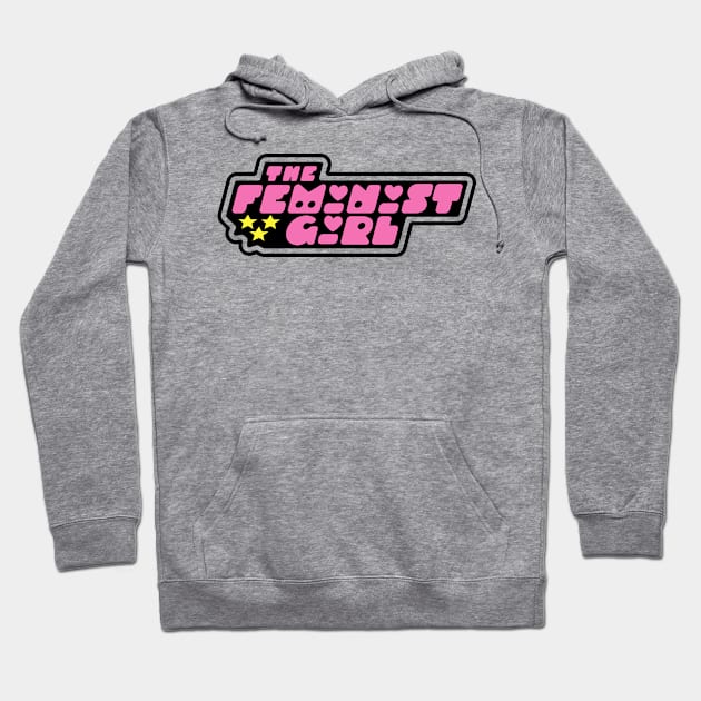 The Feminist Girl Hoodie by koohstudio